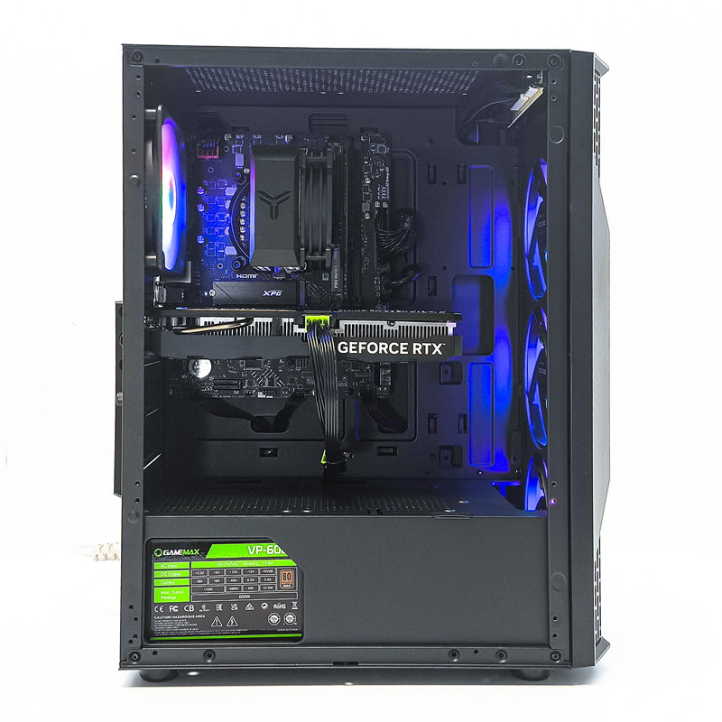 Томский магазин компьютеров. Сборка компьютера Core i3 12100F, RTX 4060 8Гб, DDR4 16Gb, SSD 1000Гб для Евгении И