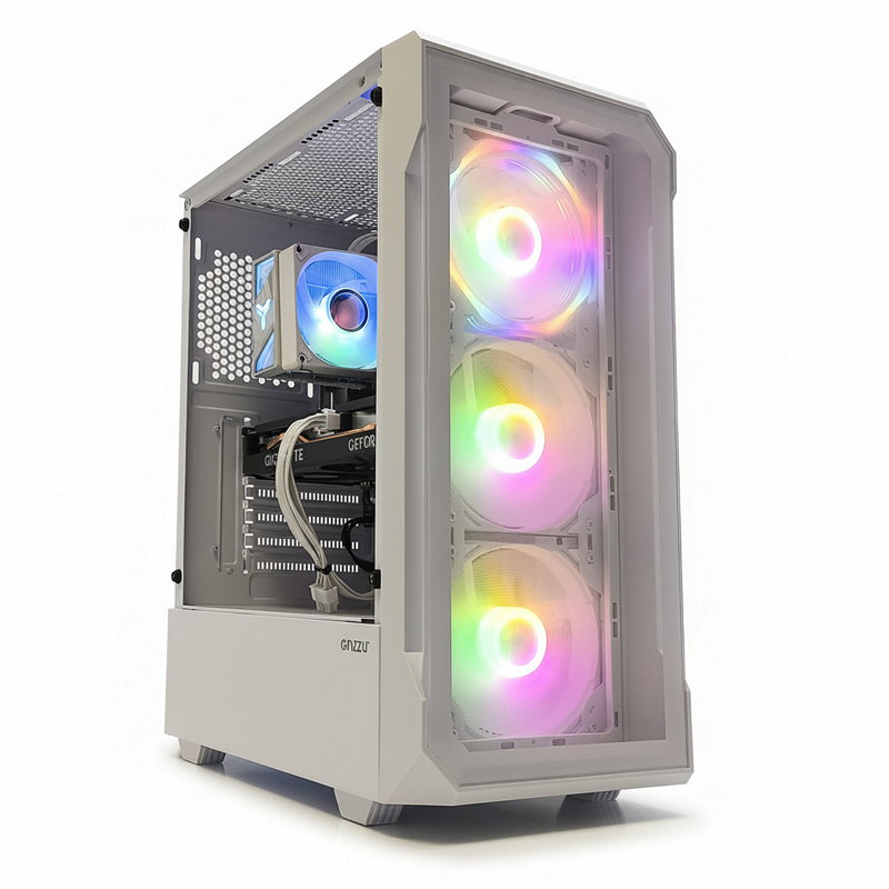 Томский магазин компьютеров. Компьютер Ryzen 5 8400F, RTX 5070 12Гб, DDR5 32Gb на заказ для Александра Сергеевича. Рассказываем о возможностях сборки.