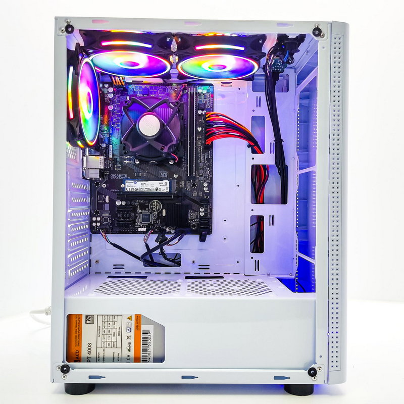 Томский магазин компьютеров. Сборка ПК для Павла П. Конфигурация: Ryzen 5 8400F, RTX 4060 8Гб, DDR5 32Gb, SSD 1000Гб + HDD 1Тб