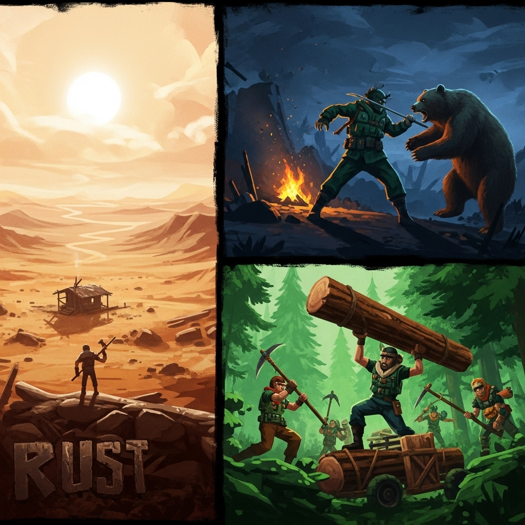 Томский магазин компьютеров. Выбор компьютера для Rust в конце лета 2025 года: от 50 000 руб. до 125 000 руб.