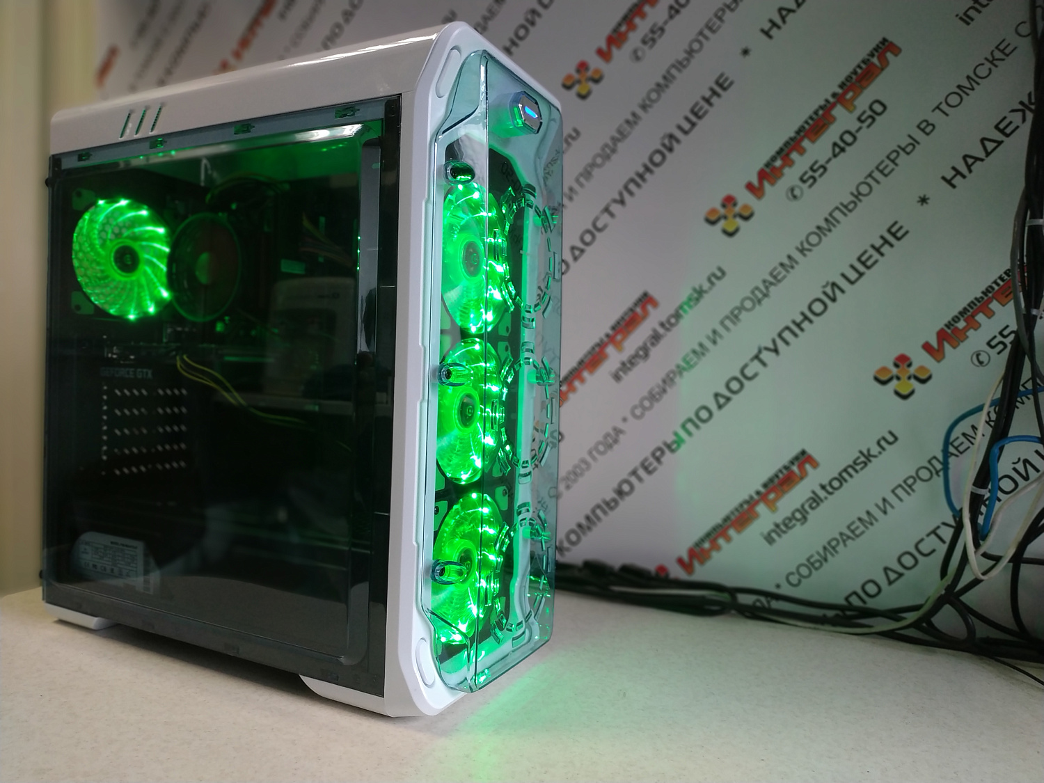 Томский магазин компьютеров. Сборка компьютера Core i7 8700, 16Гб, RTX2060 для Ивана К.