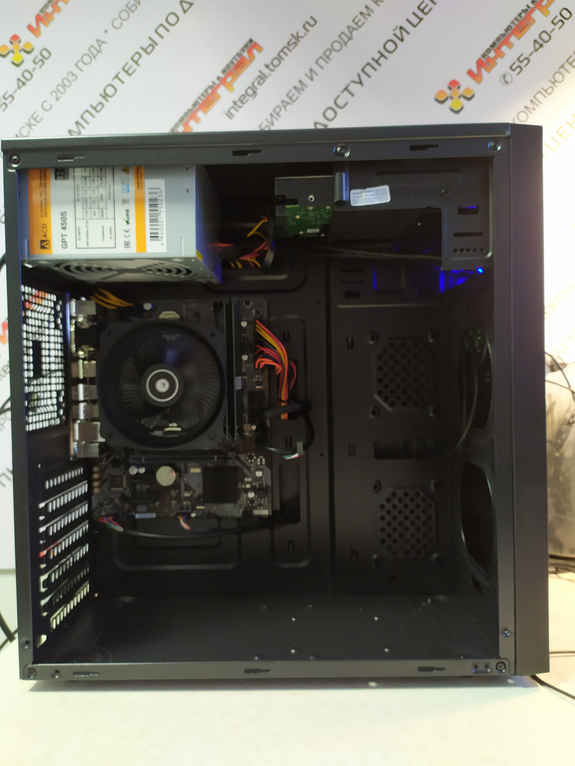 Томский магазин компьютеров. Сборка компьютера Core i3 9100, 8Гб для Алексея З.