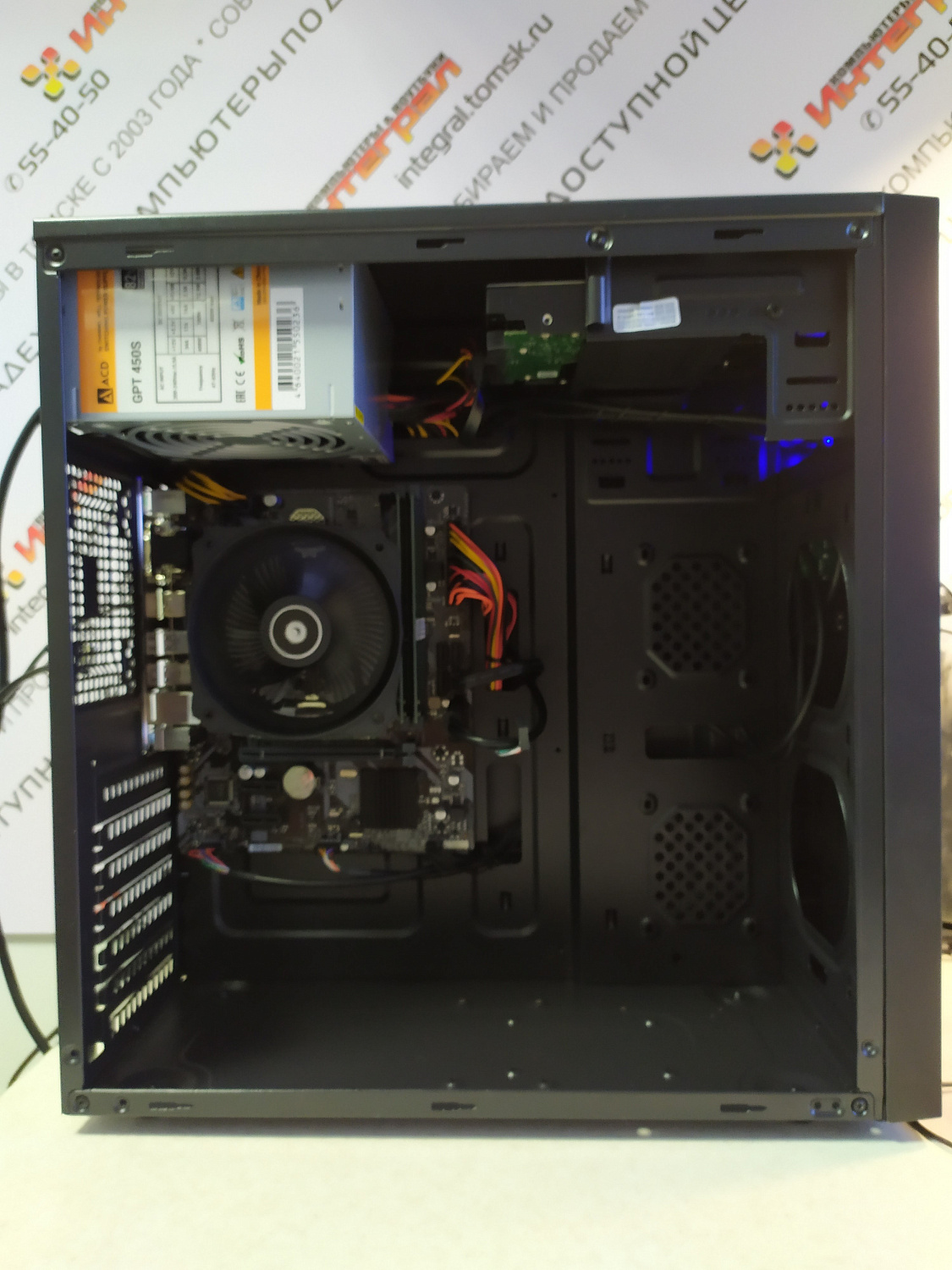 Томский магазин компьютеров. Сборка компьютера Core i7 9700F, 16Гб, RTX2060S для *** СО РАН