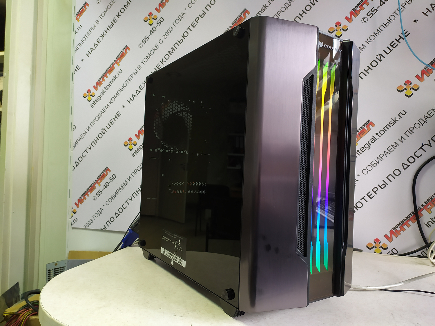 Томский магазин компьютеров. Сборка компьютера Ryzen 5 2600, 16Гб, RX 580 для Алексея К.