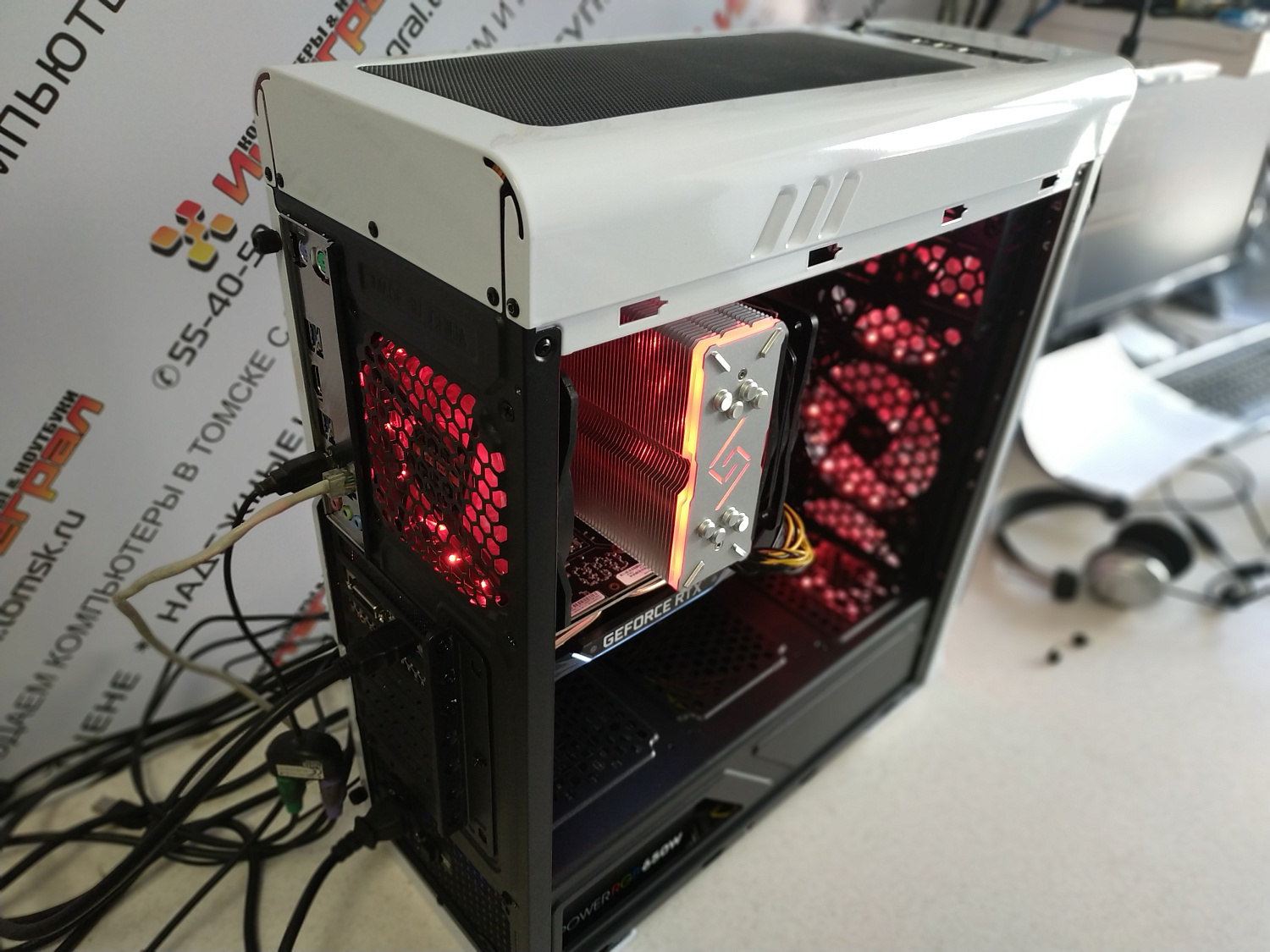 Томский магазин компьютеров. Сборка компьютера Core i5 9400F, 16Гб, GTX1660 Super 6Гб для Андрея В.