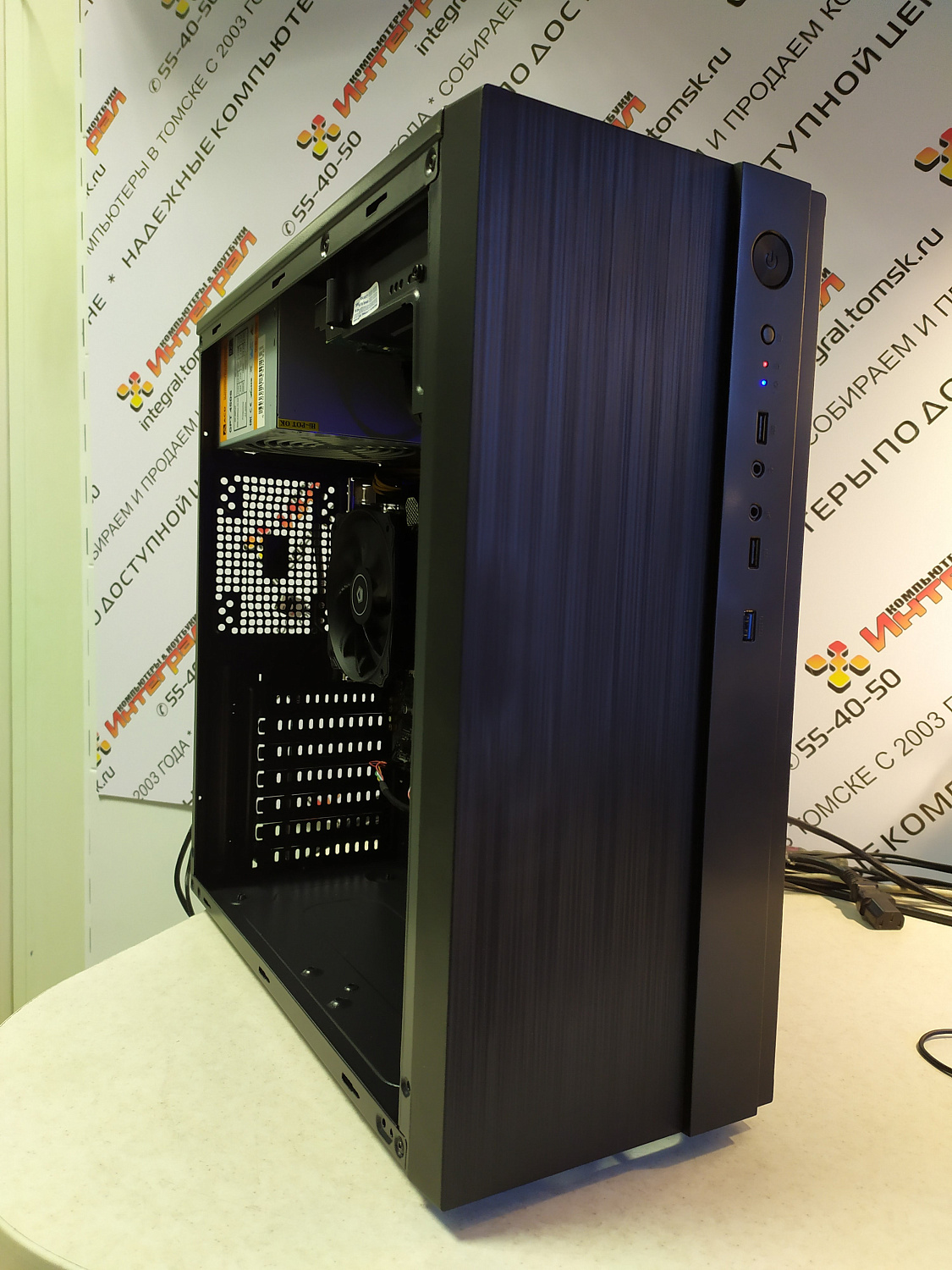 Томский магазин компьютеров. Сборка компьютера Core i3 9100F, 8Гб, GTX1660 для Юрия Д.