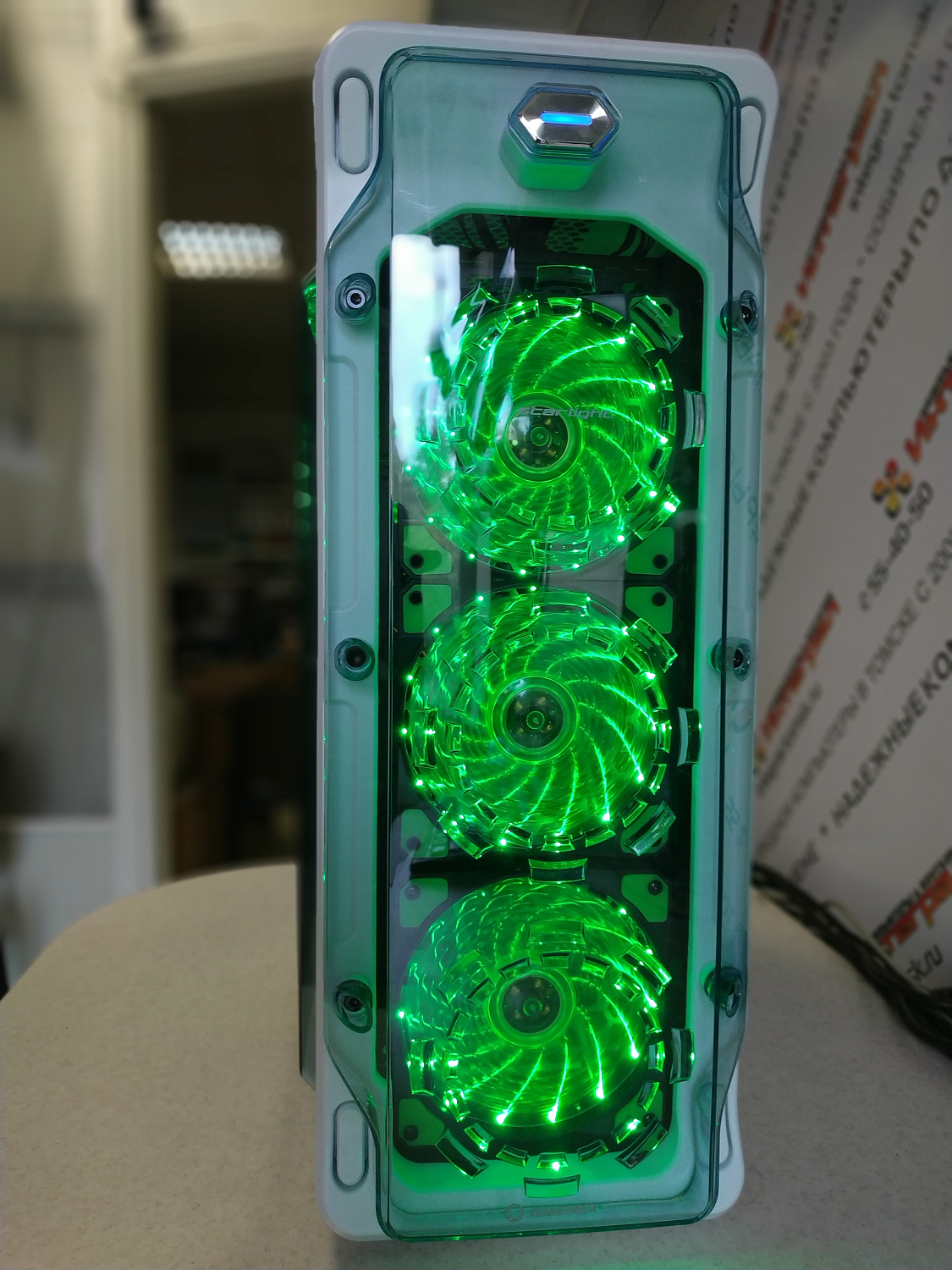 Томский магазин компьютеров. Сборка компьютера Core i7 9700F, 16Гб, RTX2060S для Рамиля М.