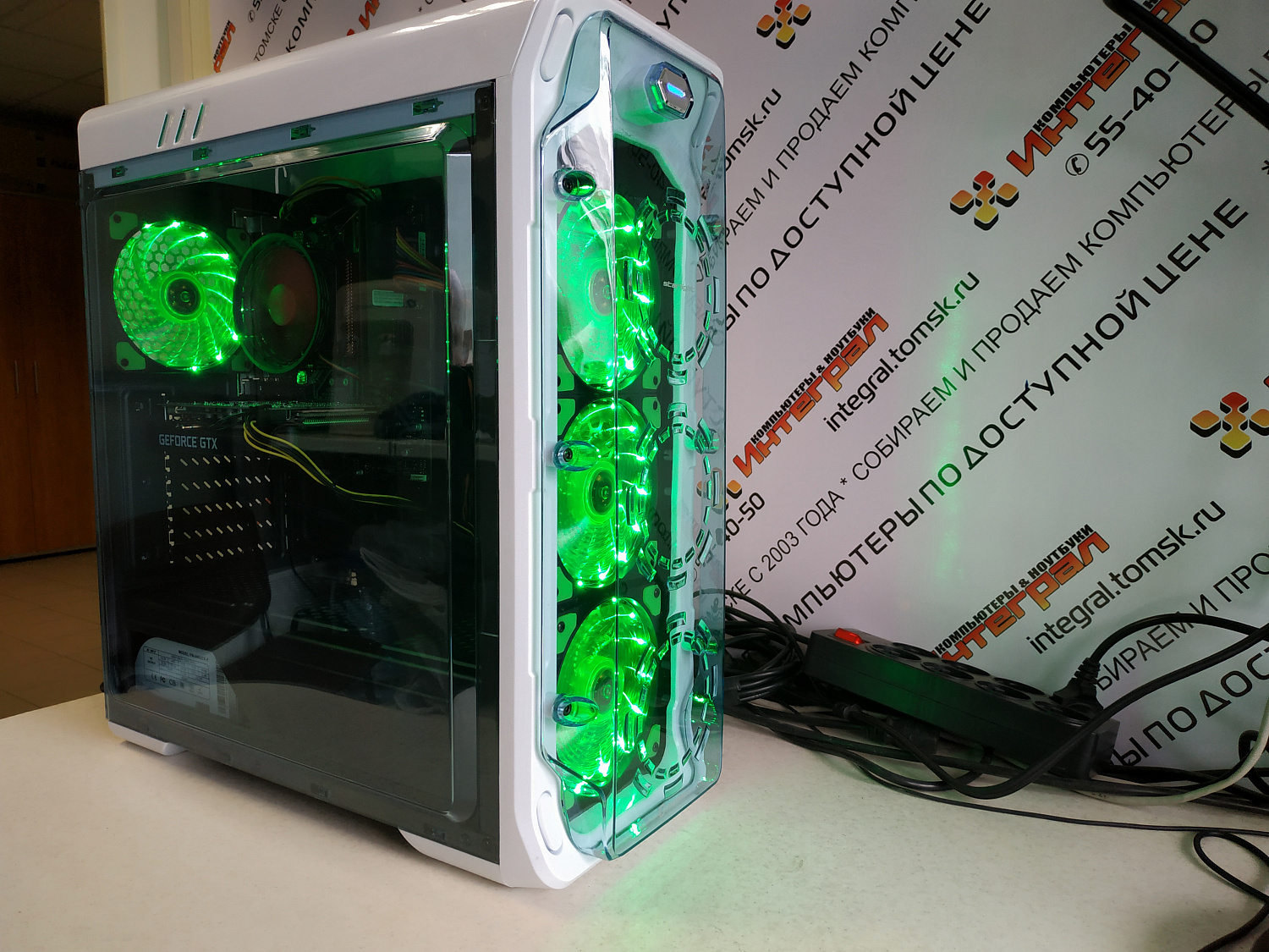 Томский магазин компьютеров. Сборка компьютера Core i7 8700, 16Гб, RTX2060 для Ивана К.