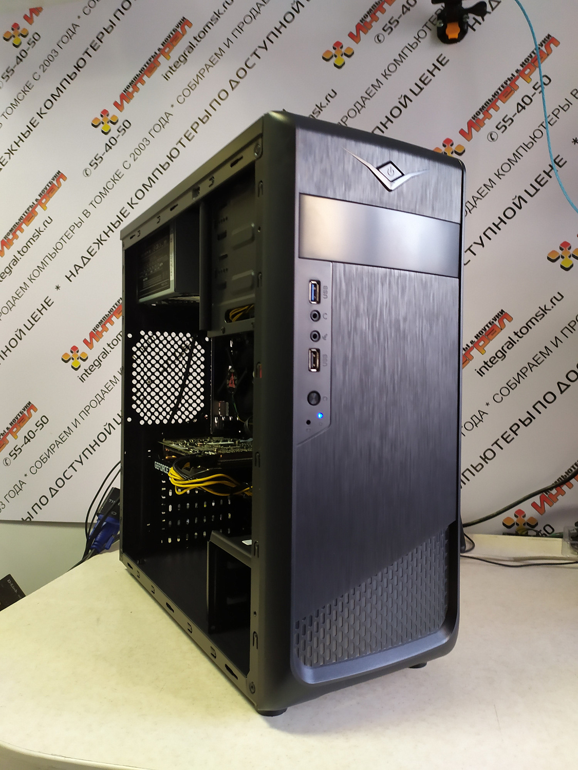 Томский магазин компьютеров. Сборка компьютера Core i3 9100, DDR4 8Гб для Александра Б.