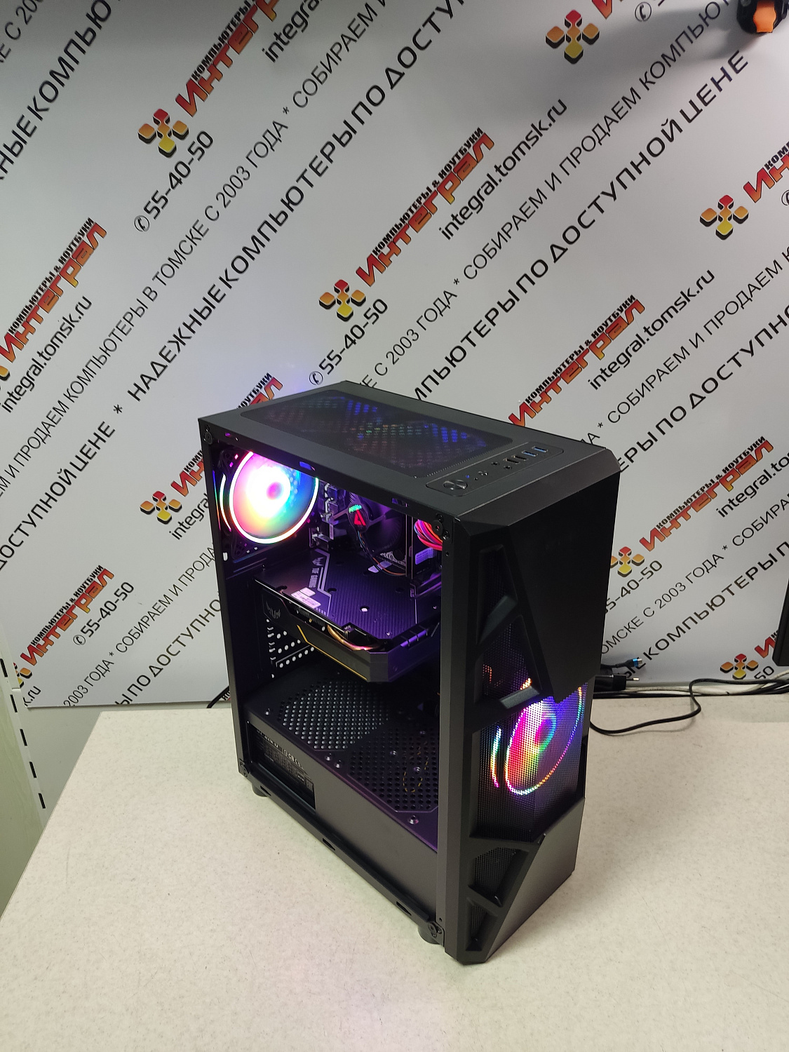 Томский магазин компьютеров. Сборка компьютера Core i5 10600KF, 32Гб, RTX3060 для Ивана А.