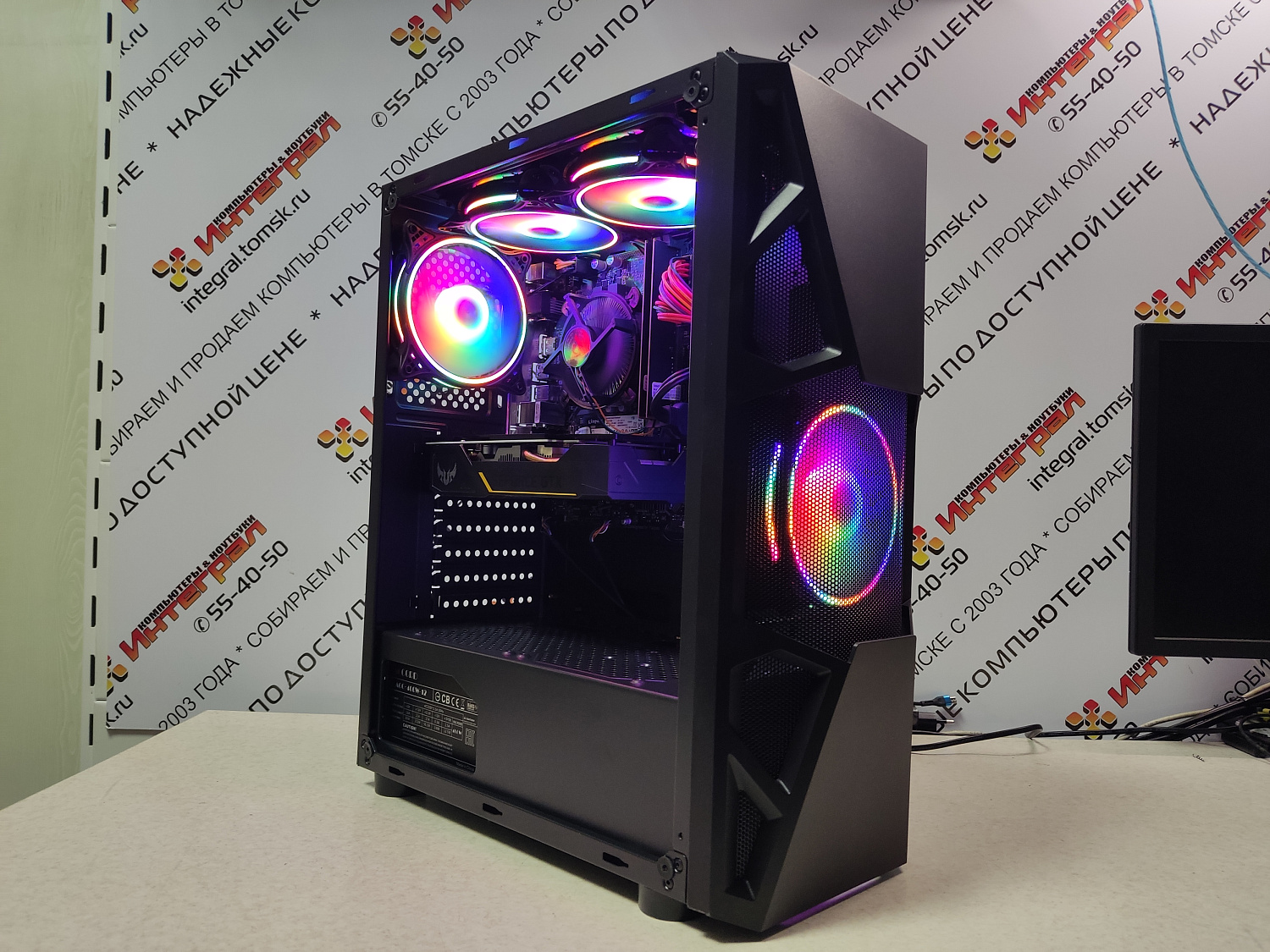 Томский магазин компьютеров. Сборка компьютера Core i5 10600KF, 32Гб, RTX3060 для Ивана А.