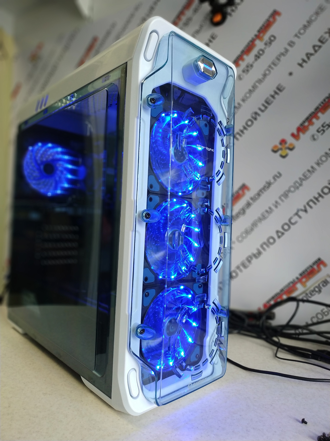 Томский магазин компьютеров. Сборка компьютера Ryzen 5 2600, 8Гб, GTX1650 4Гб для Эдуарда С.