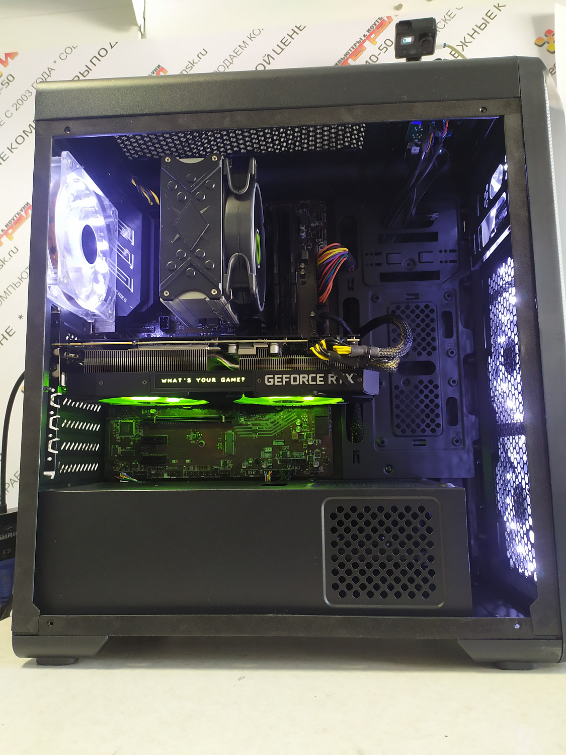 Томский магазин компьютеров. Сборка компьютера Core i5 8400, 16Гб, RTX2060 для Никиты К.