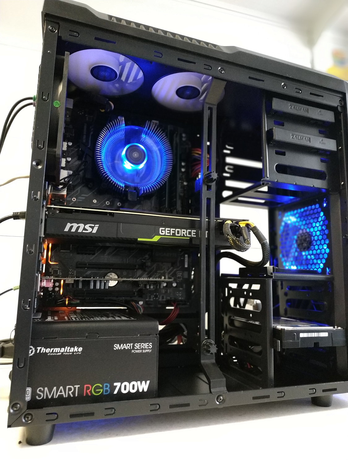 Томский магазин компьютеров. Сборка компьютера Core i7 8700, 16Гб, RTX2070 для Андрея А.