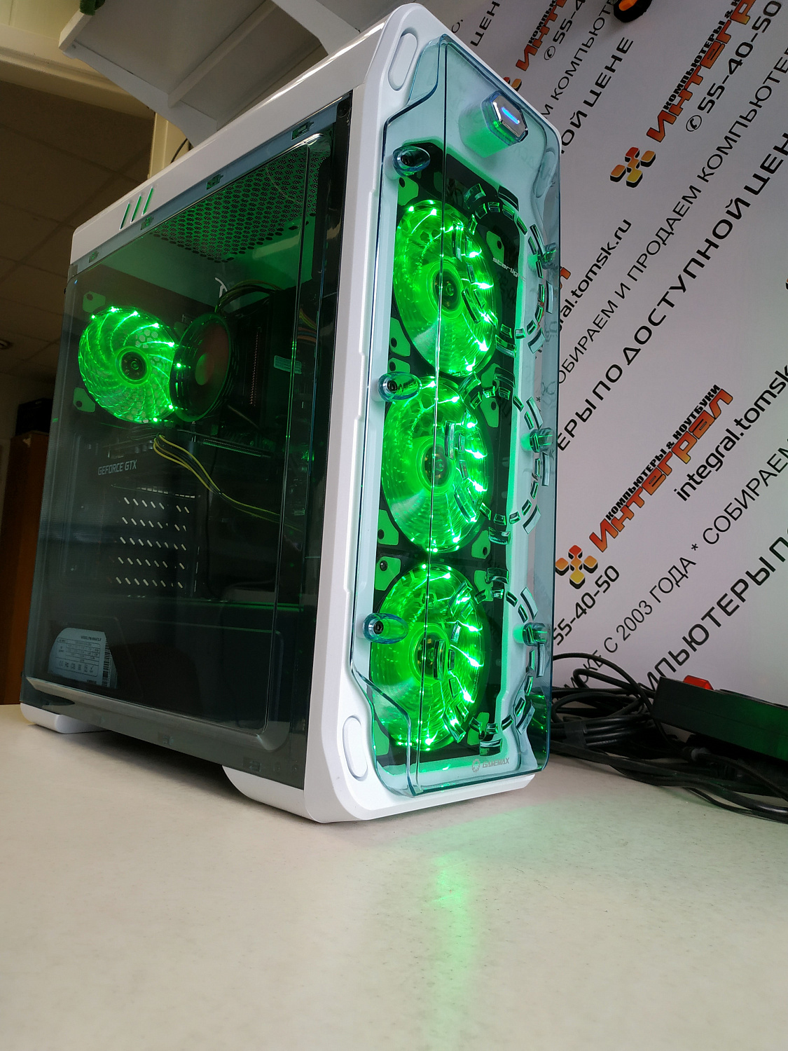 Томский магазин компьютеров. Сборка компьютера Core i3 8100, 16Гб, GTX1660 для Павла Ш.