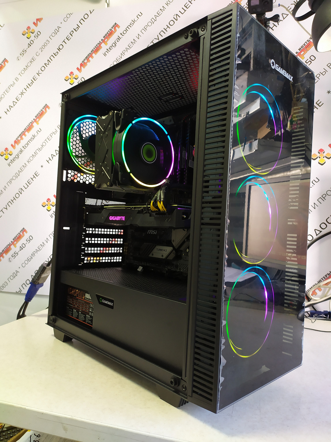 Томский магазин компьютеров. Сборка компьютера i7 10700F, 16Гб, RTX3060 для Никиты Б.