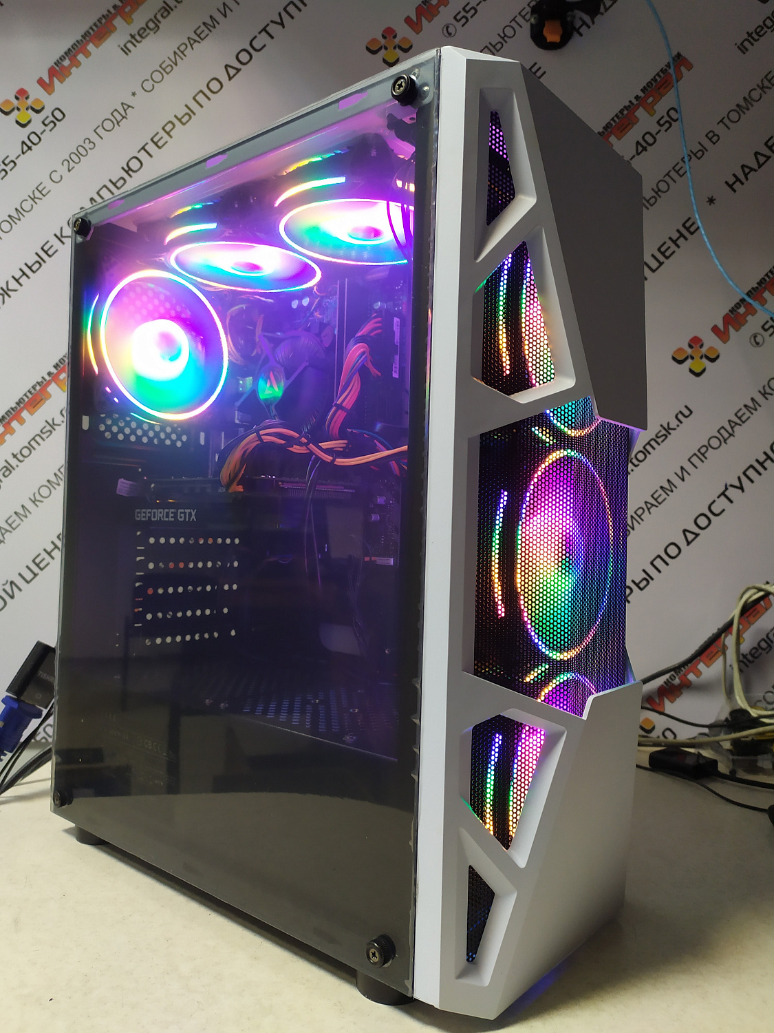 Томский магазин компьютеров. Сборка компьютера Core i5 10400F, 16Гб, GTX1650 для Натальи П.