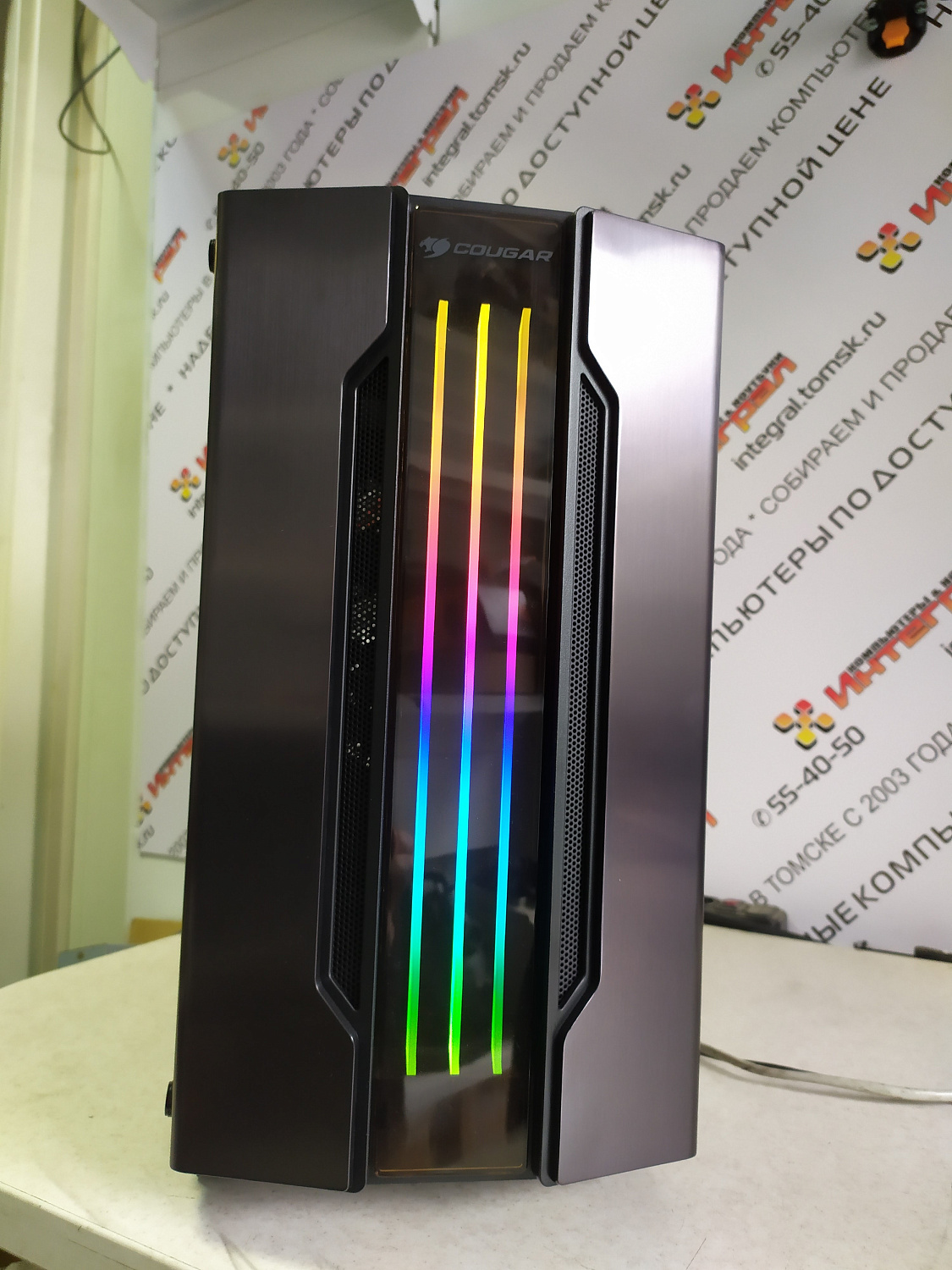 Томский магазин компьютеров. Сборка компьютера Ryzen 5 2600, 16Гб, RX 580 для Алексея К.