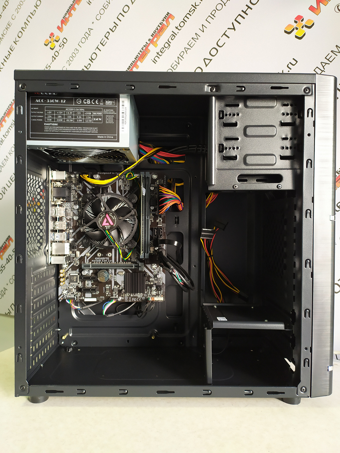 Томский магазин компьютеров. Сборка компьютера Athlon 200GE, 4Гб для Андрея В.