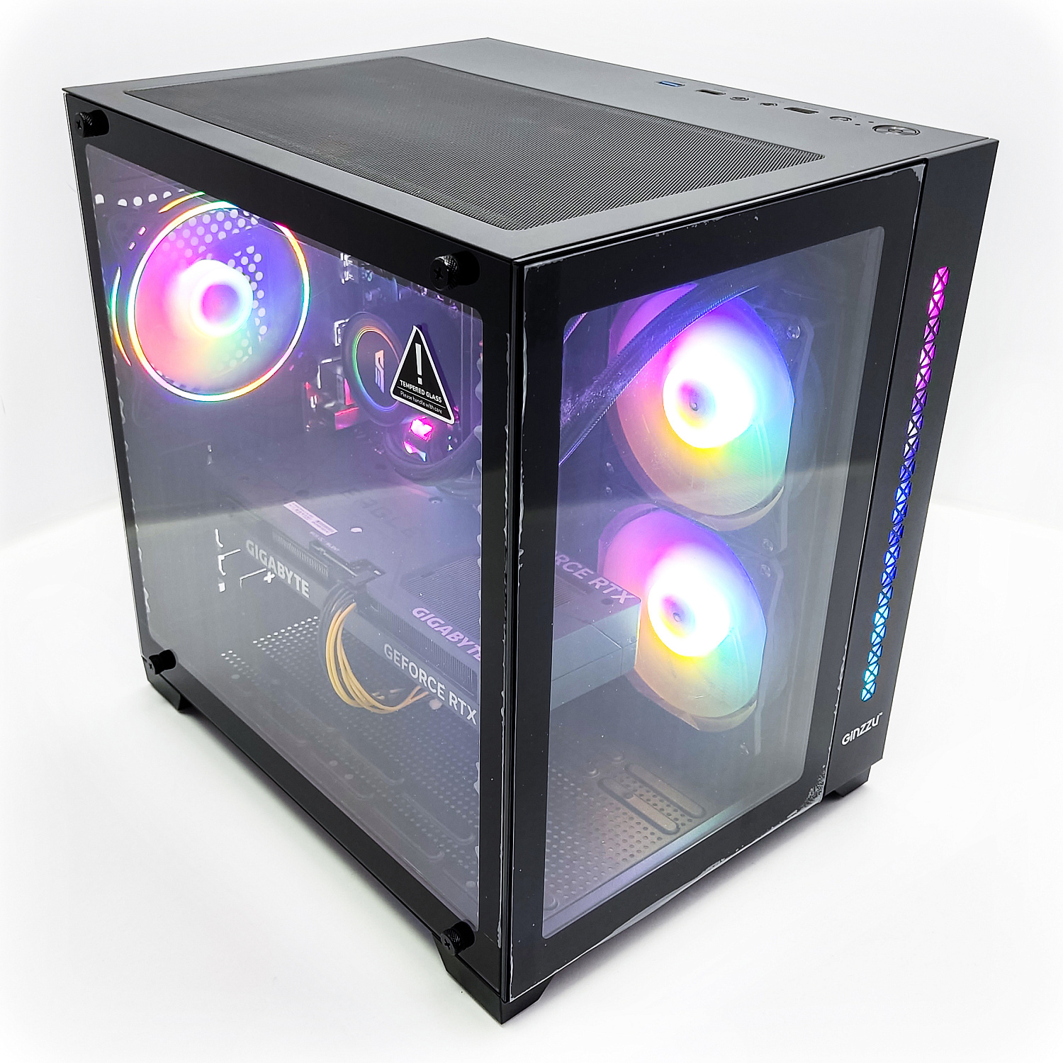 Томский магазин компьютеров. Сборка компьютера Core i5 12400F, RTX 4060 8Гб, DDR4 32Gb, SSD 1000Гб, H610M, V300TG-5F для Дмитрия Б.