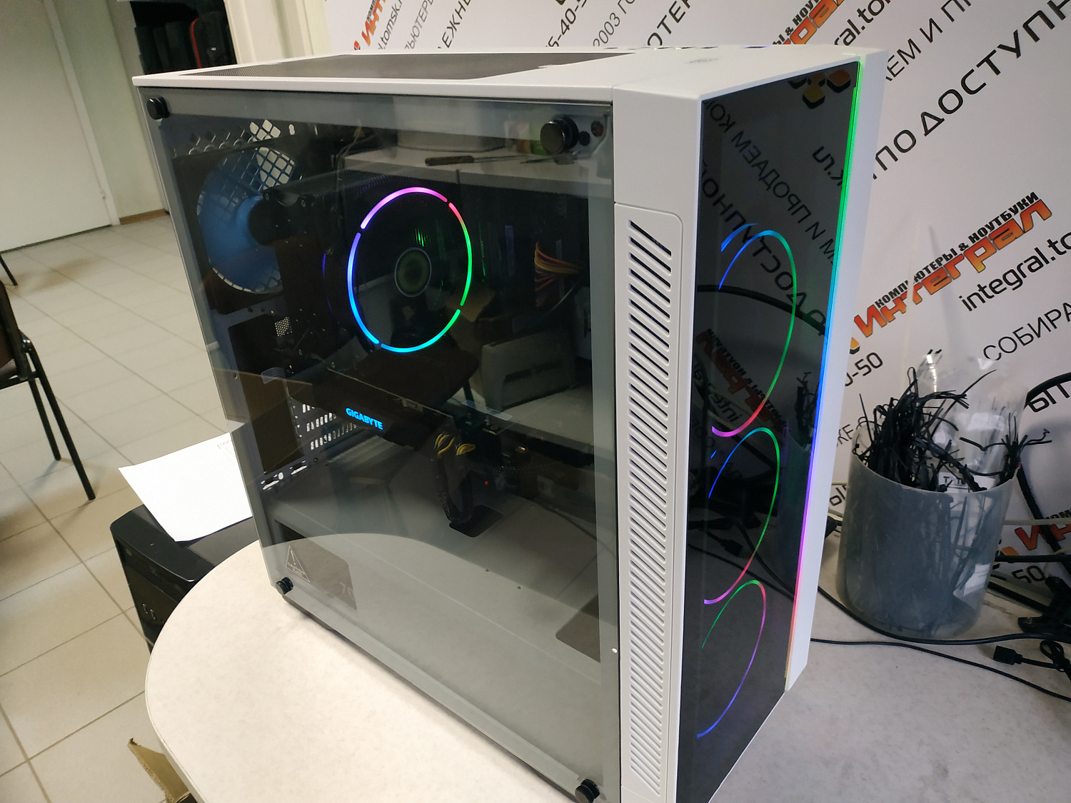 Томский магазин компьютеров. Игровой ПК — Core i7, 32Gb, RTX 2080 SUPER для Сергея С.