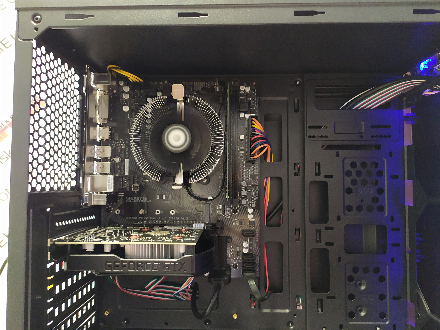 Томский магазин компьютеров. Сборка компьютера Ryzen 5 2600, 16Гб, RX 590 для Сергея П.