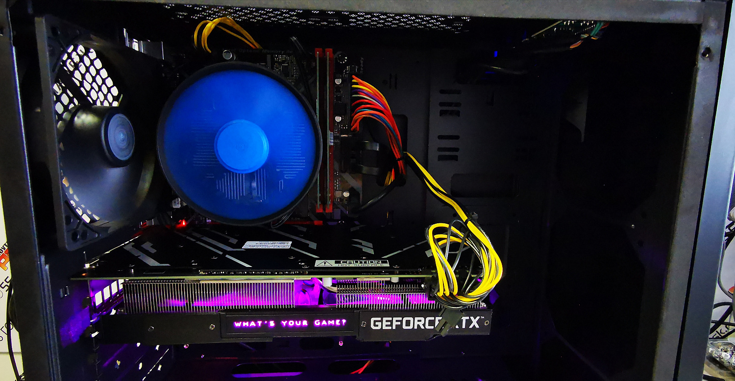 Томский магазин компьютеров. Сборка компьютера Core i7 9700F, 16Гб, RTX2060 Super 8Гб для Владимира Я.