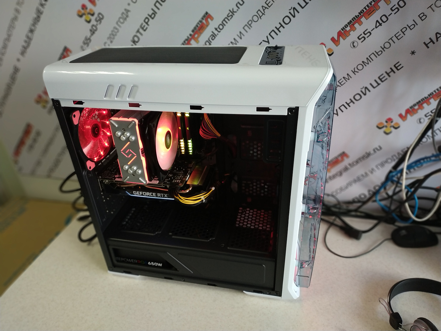 Томский магазин компьютеров. Сборка компьютера Core i5 9400F, 16Гб, GTX1660 Super 6Гб для Андрея В.