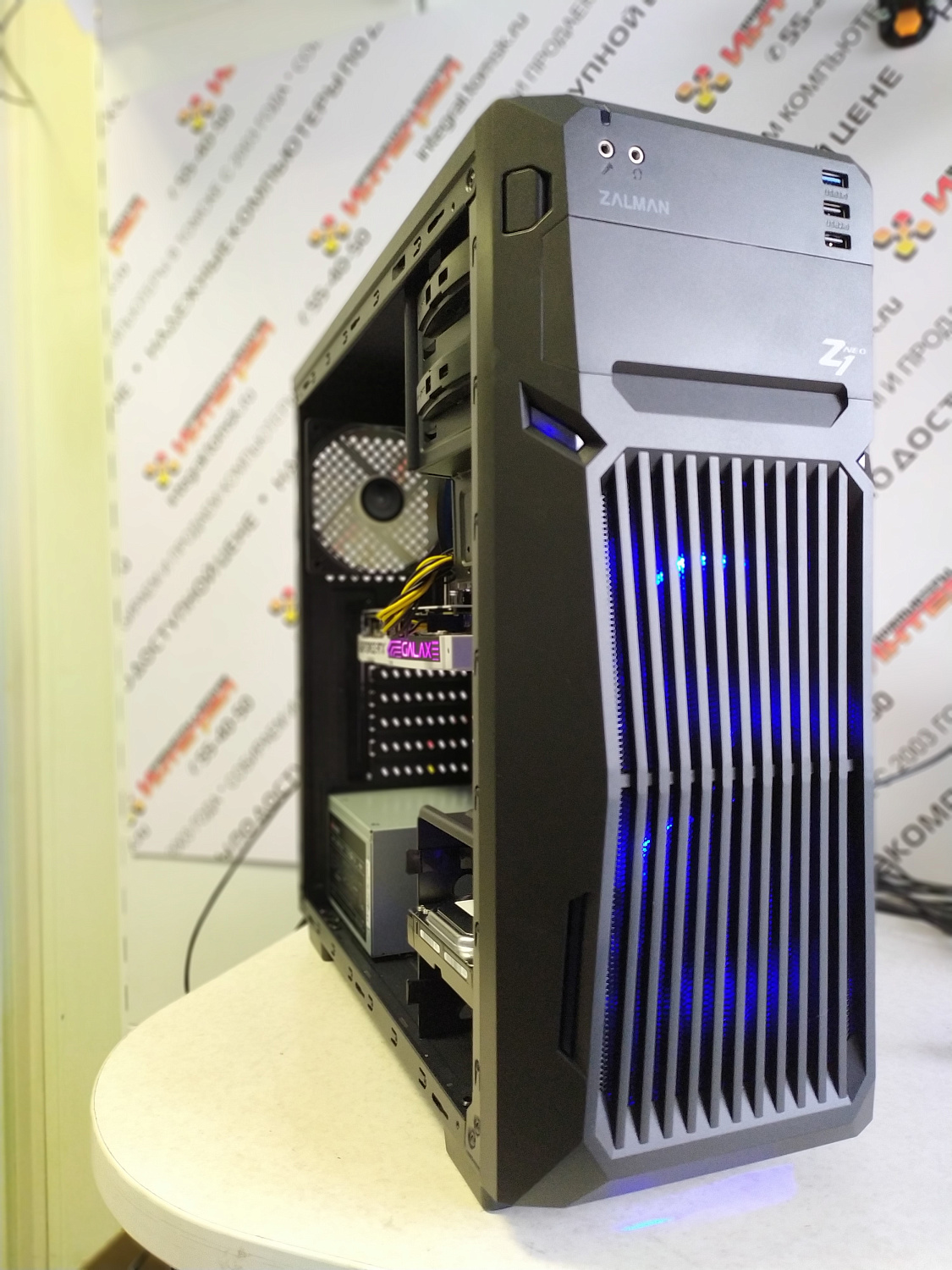 Томский магазин компьютеров. Сборка компьютера Core i3 9100F, 16Гб, GTX1660 для Вадима Т.