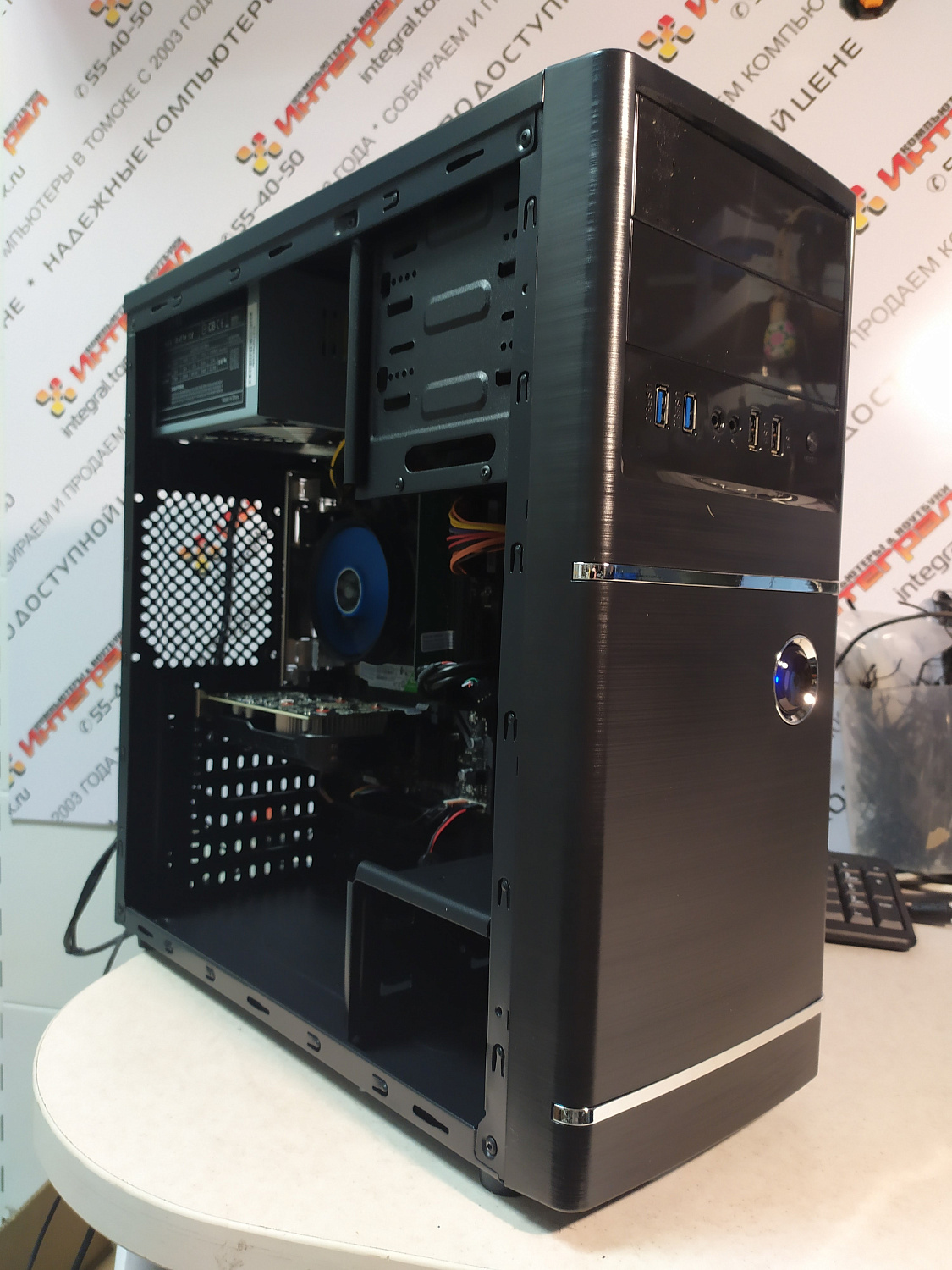 Томский магазин компьютеров. Сборка компьютера Ryzen 3 1200, 8Гб, GTX1650 для Вячеслава С.